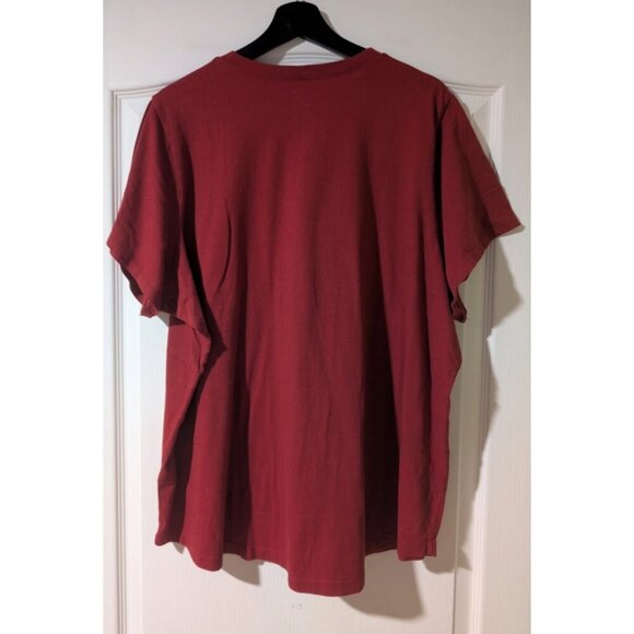 NEW Madewell | Vintage Crewneck Cotton T-Shirt In Dark Red - Picture 3 of 5